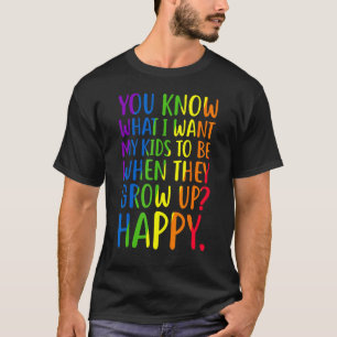 Camiseta Sensibilización LGBT Padres Mamá Papá Orgullo Gay 