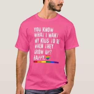 Camiseta Sensibilización Lgbt Padres Mamá Papá Orgullo Gay 