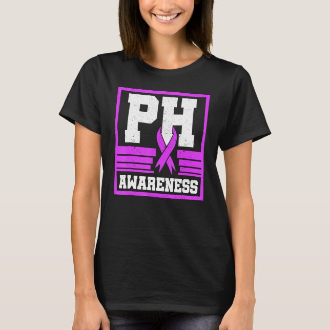 Camiseta Sensibilización Ph Hipertensión Pulmonar Guerrero  (Anverso)
