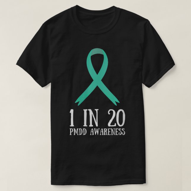 Camiseta Sensibilización PMDD Mujeres Síndrome Premenstrual (Diseño del anverso)
