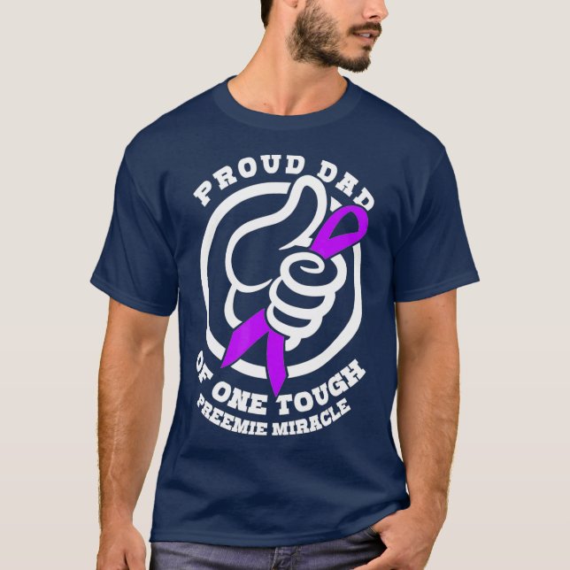Camiseta Sensibilización prematura Orgullo neonatal (Anverso)