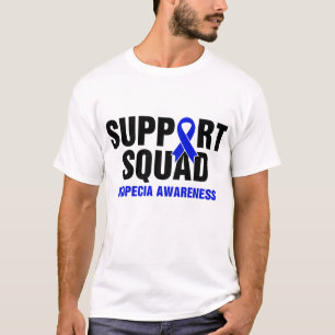 Camiseta Sensibilización sobre Alopecia Escuadrón de Apoyo