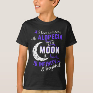 Camiseta Sensibilización sobre Alopecia para MujeresMenkids