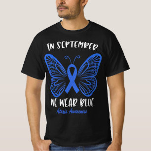 Camiseta Sensibilización Sobre Ataxia En Septiembre Usamos 