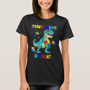 Camiseta Sensibilización sobre autismo en dinosaurios muy d