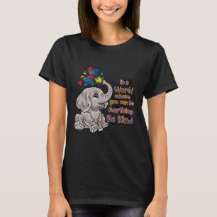 Camiseta Sensibilización sobre autismo Sea amable Maestría