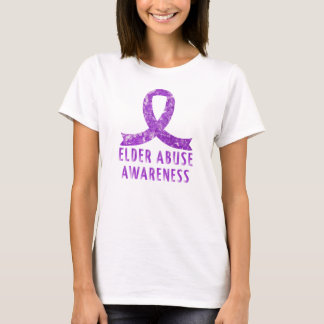 Camiseta Sensibilización sobre el abuso de personas de edad