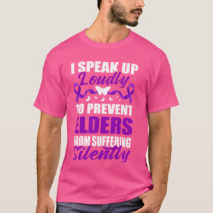 Camiseta Sensibilización sobre el abuso de personas de edad