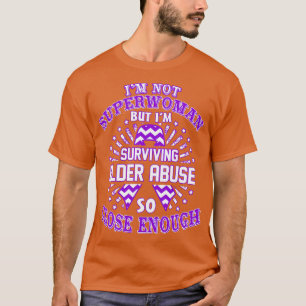Camiseta Sensibilización Sobre El Abuso De Personas Mayores