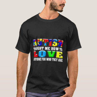 Camiseta Sensibilización sobre el autismo Hombres Mujeres N
