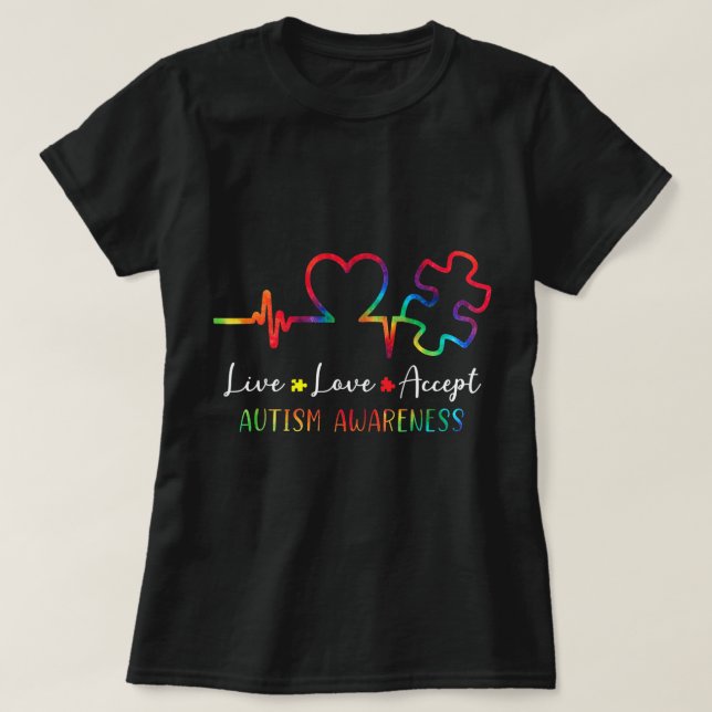 Camiseta Sensibilización sobre el autismo Hombres Mujeres N (Diseño del anverso)