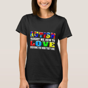 Camiseta Sensibilización sobre el autismo Hombres Mujeres N