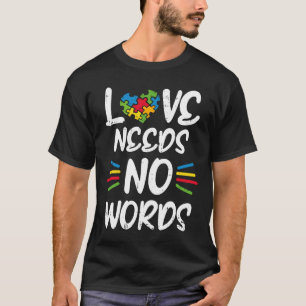 Camiseta Sensibilización sobre el autismo Niños Chicas Amor