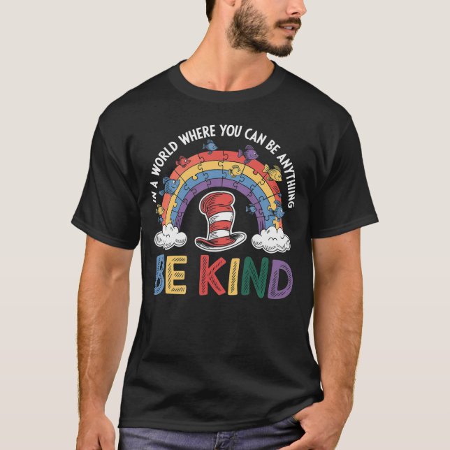 Camiseta Sensibilización sobre el autismo sea una especie d (Anverso)