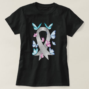 Camiseta Sensibilización sobre el cáncer de cerebro de la c