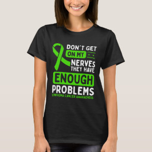 Camiseta Sensibilización sobre el cáncer de linfoma no Ne