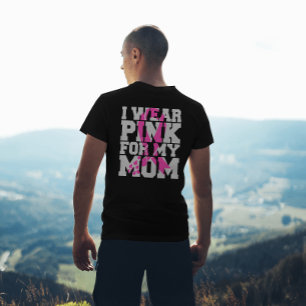 Camiseta Sensibilización sobre el cáncer de mama Cinta rosa