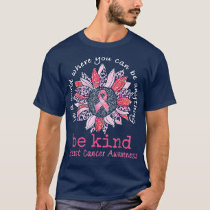 Camiseta Sensibilización sobre el cáncer de mama en el leop