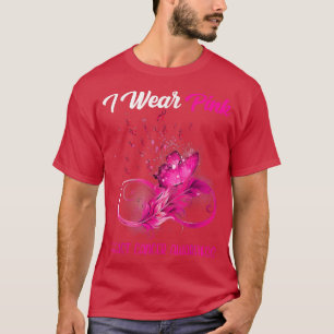 Camiseta Sensibilización sobre el cáncer de mama en las lun
