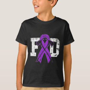 Camiseta Sensibilización sobre el cáncer de páncreas - Purp