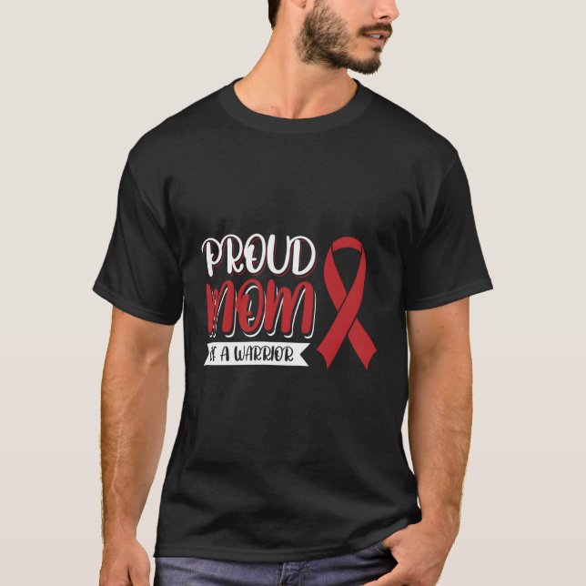 Camiseta Sensibilización sobre el cáncer de sangre Inspirad (Anverso)