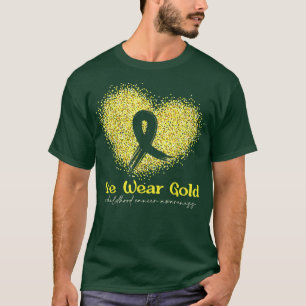 Camiseta Sensibilización sobre el cáncer en la infancia Cor