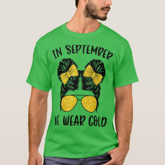 Camiseta Sensibilización sobre el cáncer infantilEn Septiem
