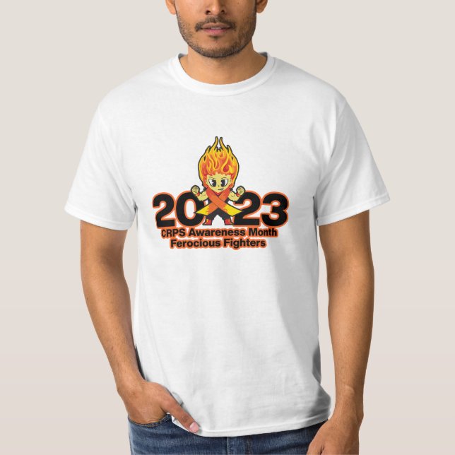 Camiseta Sensibilización sobre el CRPS 2023 (Anverso)