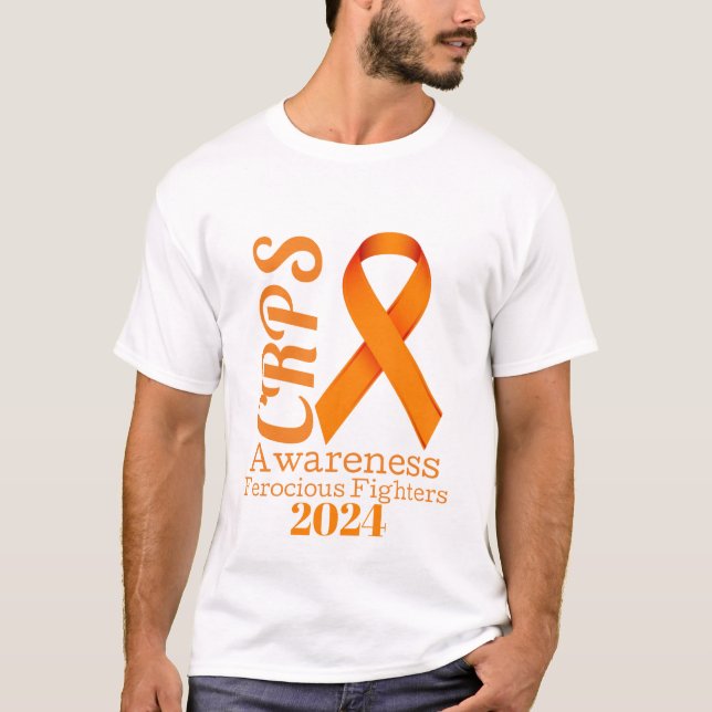 Camiseta Sensibilización sobre el CRPS 2024 (Anverso)
