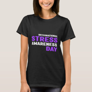 Camiseta Sensibilización sobre el estrés - Concienciación i