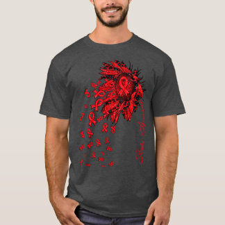 Camiseta Sensibilización sobre el impacto Caen las flores d