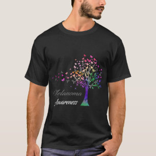 Camiseta Sensibilización sobre el Melanoma de la cinta de á