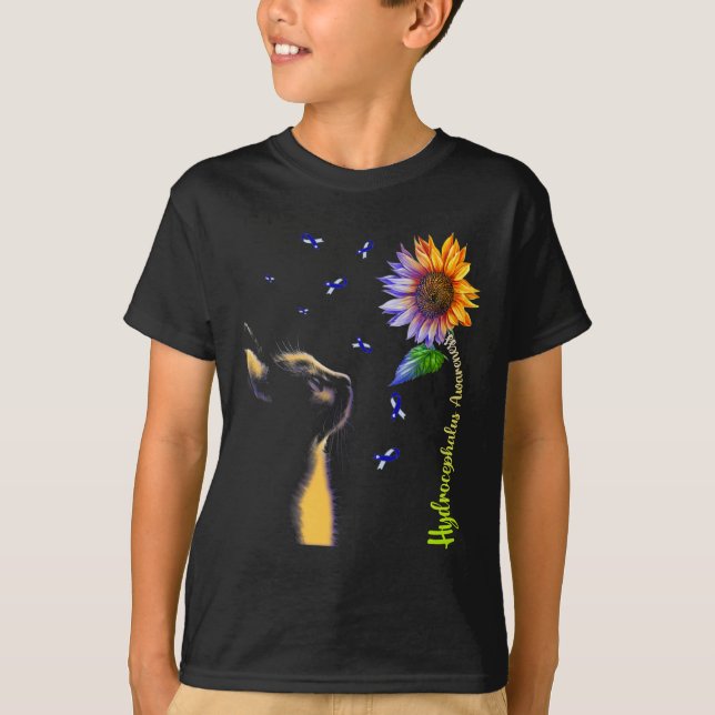 Camiseta Sensibilización sobre el nacimiento del girasol (Anverso)