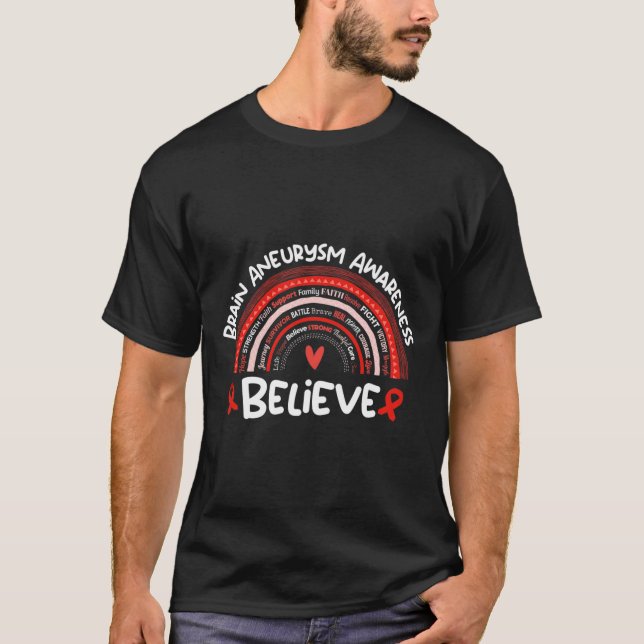 Camiseta Sensibilización sobre el neuralismo cerebral Mes A (Anverso)