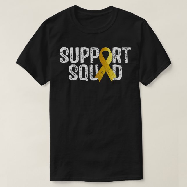 Camiseta Sensibilización sobre el Retinoblastoma del Escuad (Diseño del anverso)