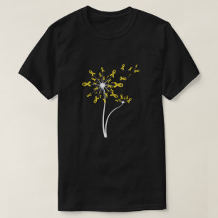 Camiseta Sensibilización sobre el sarcoma Dandelia Cinta a