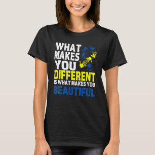 Camiseta Sensibilización sobre el síndrome de Down T21 Día