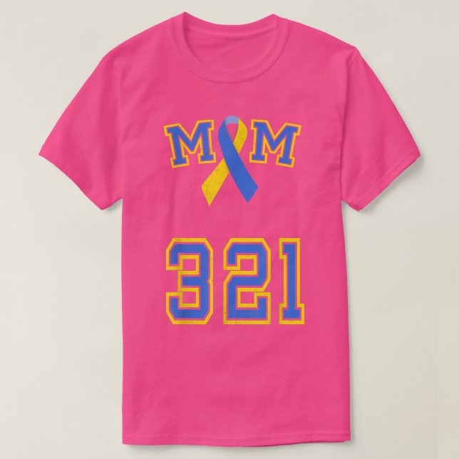 Camiseta Sensibilización sobre el síndrome de Down Trisomy  (Diseño del anverso)