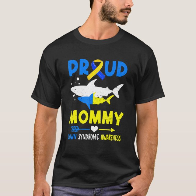 Camiseta Sensibilización sobre el síndrome de la mami del t (Anverso)