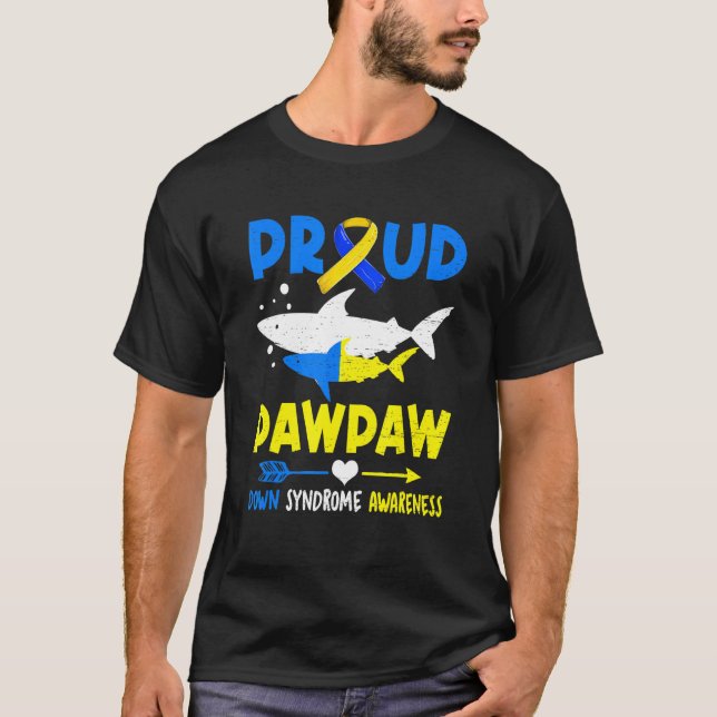 Camiseta Sensibilización sobre el síndrome de pawpaw de caí (Anverso)