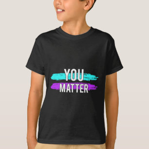 Camiseta Sensibilización sobre el suicidio.................