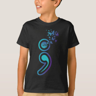 Camiseta Sensibilización sobre el suicidio Mes de Salud Men