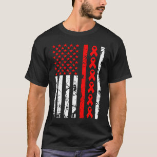 Camiseta Sensibilización sobre enfermedades cardíacas Bande