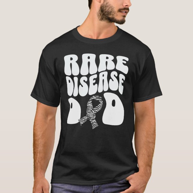 Camiseta Sensibilización sobre enfermedades raras Hombres R (Anverso)