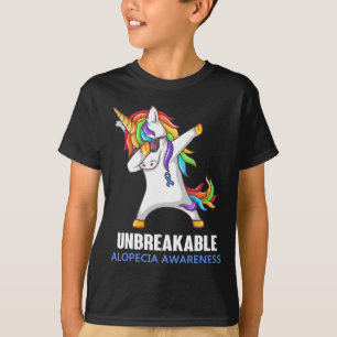 Camiseta Sensibilización sobre la Alopecia Imposible Para M