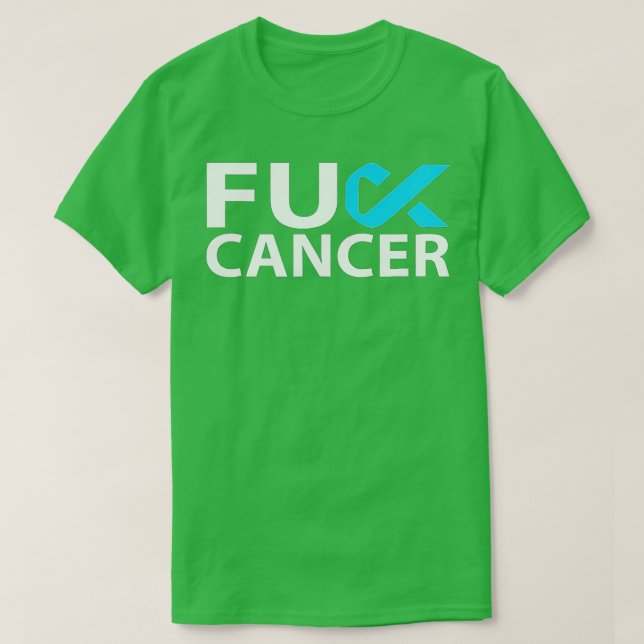 Camiseta Sensibilización sobre la cinta rosa del dedo medio (Diseño del anverso)