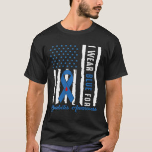 Camiseta Sensibilización sobre la diabetes de las mujeres T