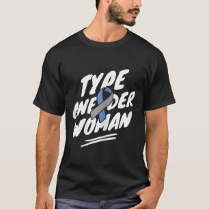 Camiseta Sensibilización sobre la diabetes - Diabética T1d