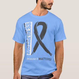 Camiseta Sensibilización sobre la Diabetes Juvenil Porque I