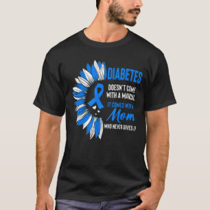 Camiseta Sensibilización sobre la diabetes madre madre madr